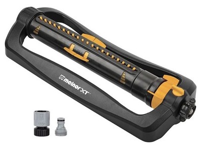 Melnor XT Turbo Oscillating Sprinkler, 4,500 sq. ft with Quick Connect Fittings
