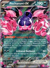 Pokemon Pecharunt ex 39/64 Shrouded Fable Double Rare Normal NM TCG Darkness on eBay