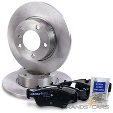 ATEC 2x BREMSSCHEIBE 286 VOLL+BREMSBELÄGE BREMSKLÖTZE VO FÜR BMW 3-ER E36 316