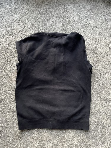 UNDER ARMOUR Mens Zip Hoodie Sweater Medium Black Polyester - Picture 4 of 4