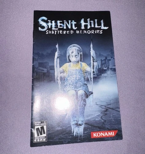 Silent Hill: Shattered Memories (Sony PlayStation 2, 2010) PS2 Manual ONLY!