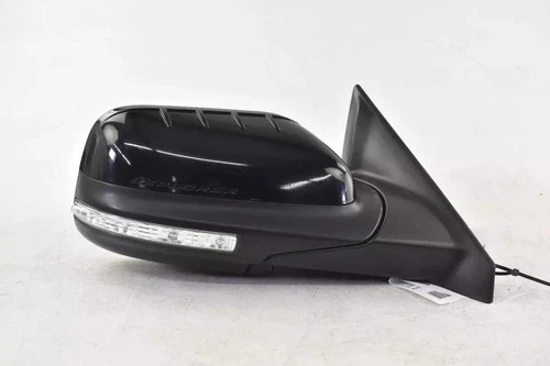 2011-2015 Ford Explorer Passenger Right Power Manual Fold Side View Mirror Black