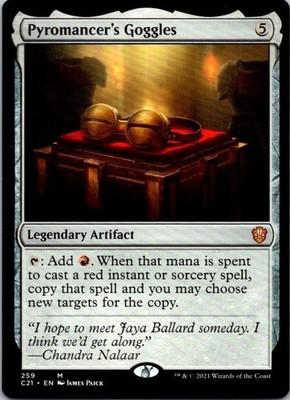 Pyromancer's Goggles Commander 2021 Regular