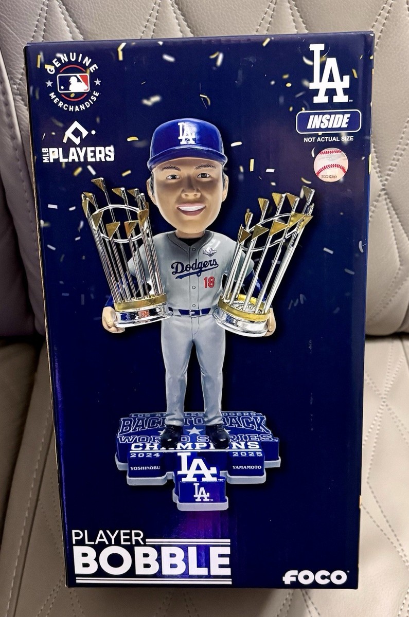 LA DODGERS 2025 YOSHINOBU YAMAMOTO Back To Back WORLD SERIES