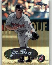 1999 Fleer Mystique Jim Thome #33 Cleveland Indians