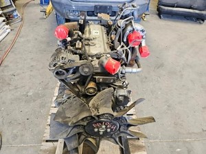 USED JOHN DEERE 4045HFC04 INDUSTRIAL DIESEL ENGINE from 2020 ISUZU NPR TRUCK