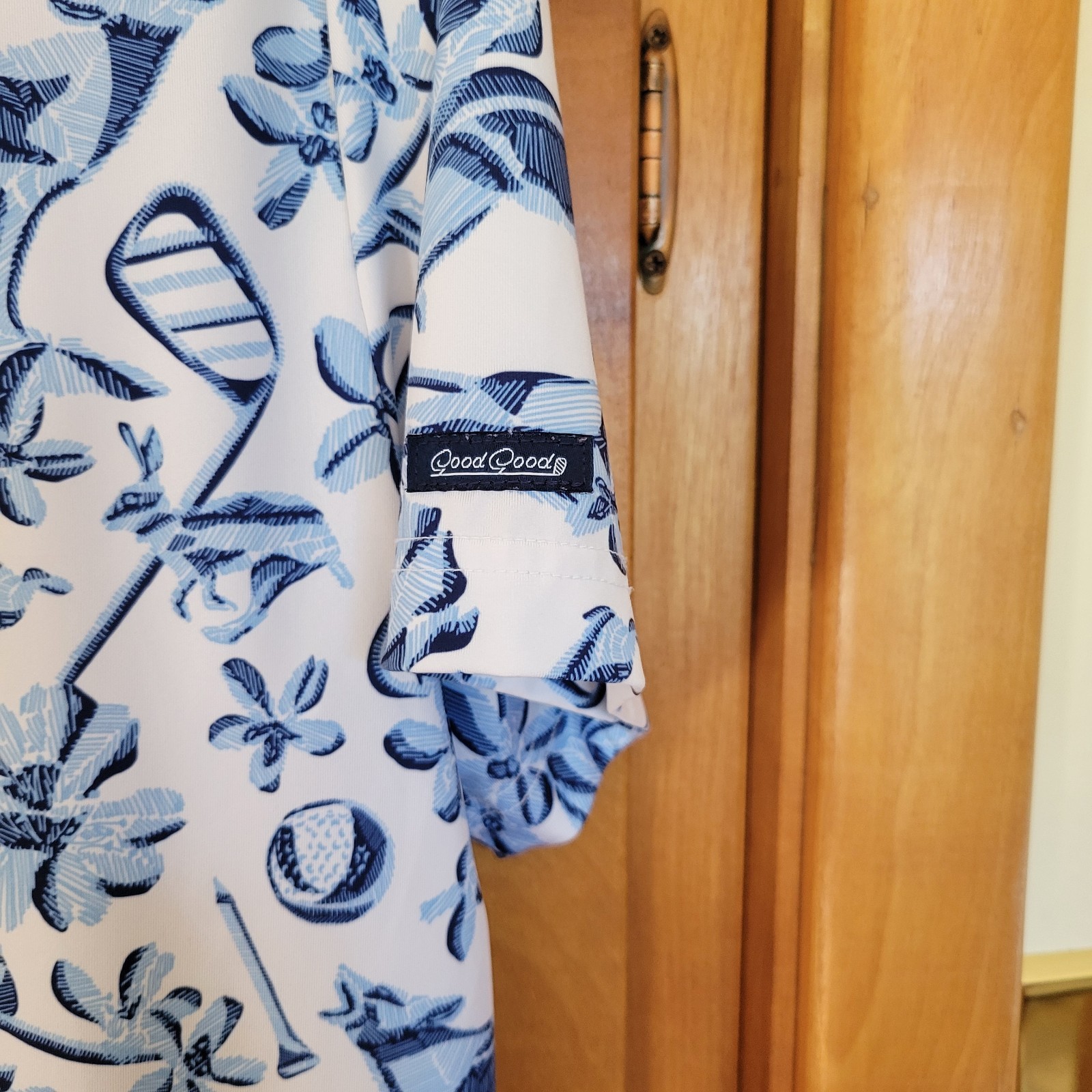 Good Good Golf Patterned Performance Stretch Polo… - image 10