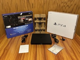 PlayStation 4 Slim 1TB (CUH-2115B) PS4 Console Jet Black Original Box - Working!