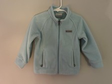 Columbia Light Blue Fleece Kids Jacket Size 3T
