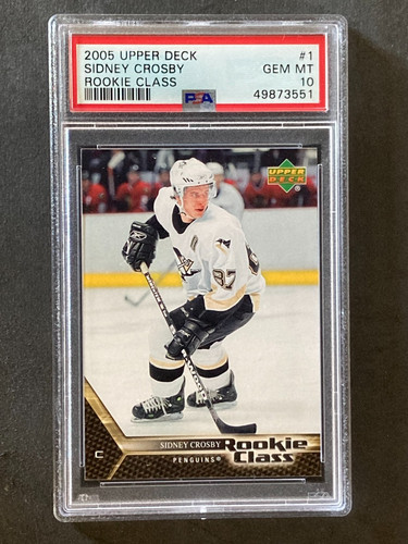 2005 Upper Deck Rookie Class #1 Sidney Crosby RC MINT PSA 10