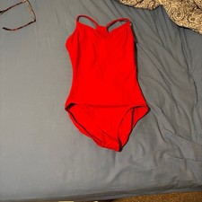 So Danca Flamma Pinch Front Low Back Camisole Leotard