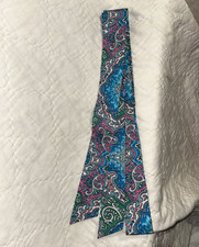 Men's Slim Paisley Tie / Symmetrical Tie