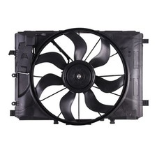 Dual Radiator and Condenser Fan Assembly For 12-20 Mercedes CLA250 GLA250