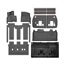 11 PCS Floor Mats for 2025 2026 Kia Carnival Hybrid 8-Seater Not for Fuel -...
