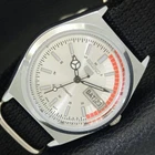 REFURBISHED VINTAGE SEIKO 5 AUTOMATIC 6309A JAPAN MENS SILVER WATCH a440910-1