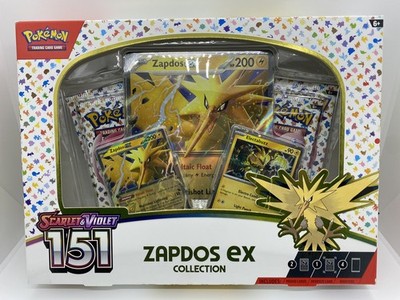 Pokemon 151 Zapdos Ex Collection Box | SV 151 - *Slightly Damaged