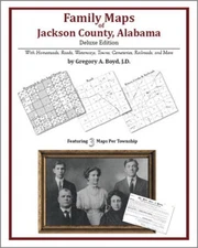 Family Maps Jackson County Alabama Genealogy AL Plat