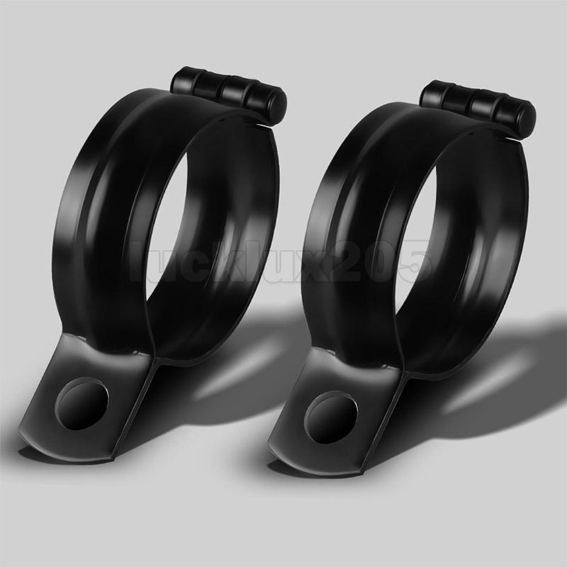 2X 37mm50mm Motorcycle Front Fork Tubes Turn Signal Clamp Mount Holder