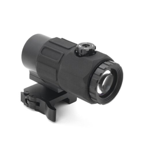 G45 Sight Magnifier 5X Scope Clone w/ QD Quick Detach Switch to Side Mount Base - Picture 2 of 13