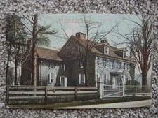 PAOLI PA-GENERAL ANTHONY WAYNE HOME-S J PARKER-WEST CHESTER-COUNTY PENNSYLVANIA