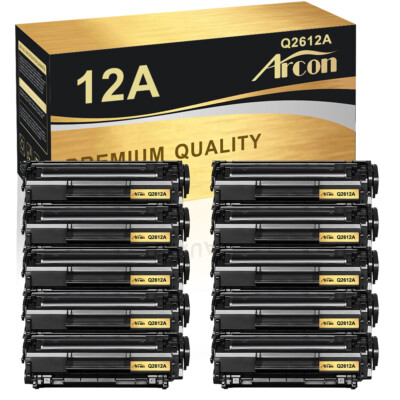 Q2612A 12A Toner Cartridge for HP LaserJet 1010 1018 1012 1020 3015 3050 Lot