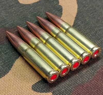 300 BLACKOUT SNAP CAPS SET OF 5 (Safety Red)