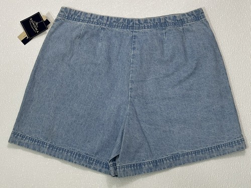 Sonoma Size 16 Womens Blue Fold Over Button Front Denim 100% Cotton Skort NWT - Bild 6 von 12