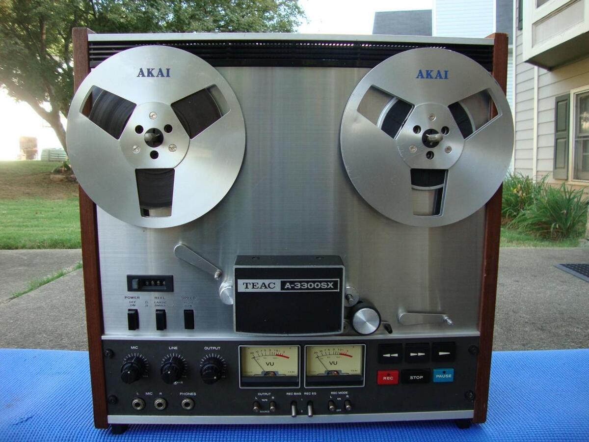Teac A-3300SX Reel to Reel Tape Deck + Free Tape + Free Reel Teac A-3300SX Reel to Reel Tape Deck + Free Tape + Free Reel