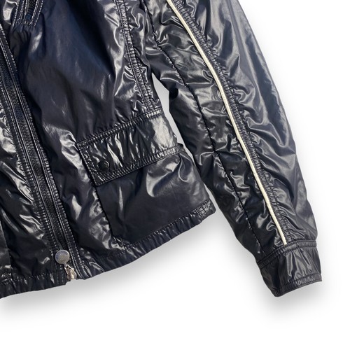 Moncler Vintage Women Black Multipocket Jacket Windbreaker Size 2 S - Picture 6 of 13