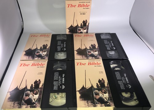 The Bible On Video Word for Word 4 VHS Tape The Gospel of Luke - Picture 6 of 12