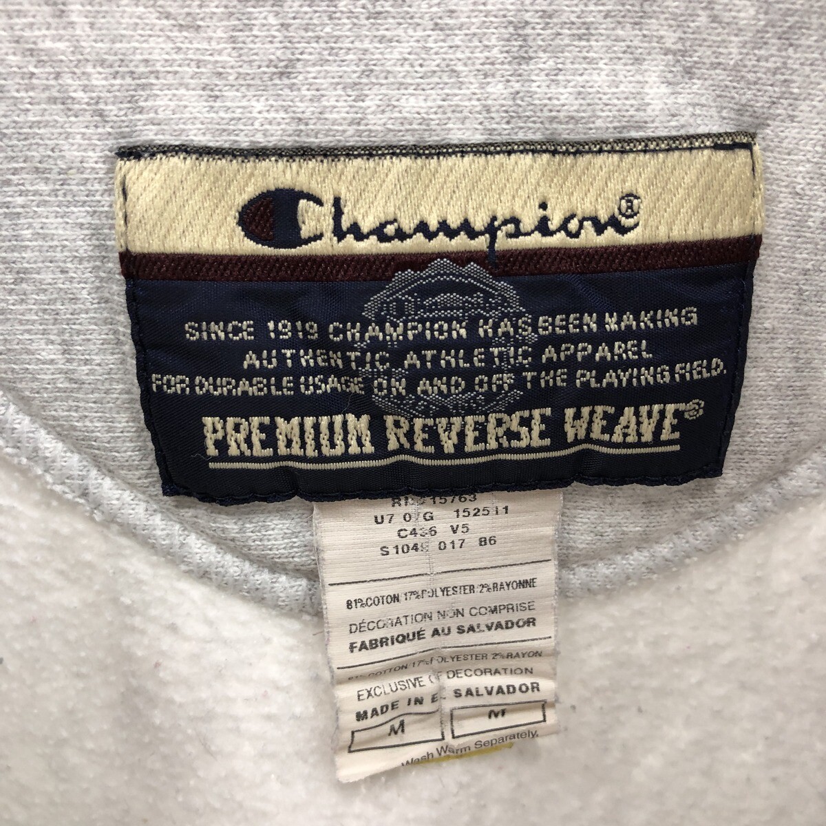 トップス 00s Champion Premium Reverse Weave 00'S Champion PREMIUM REVERSE WEAVE Premium Reverse Weave
