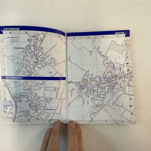 Local Red Book Cambridge Great Shelford Histon Sawston Travel Map Guide Atlas - Picture 8 of 16