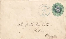 187X, Olympia, Washington Territory to Salem, OR (41195)