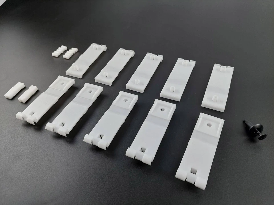 Clips de parachoques de retención de 10 piezas para Lincoln Town Car Navigator Continental Mark VI Foto 4 de 4