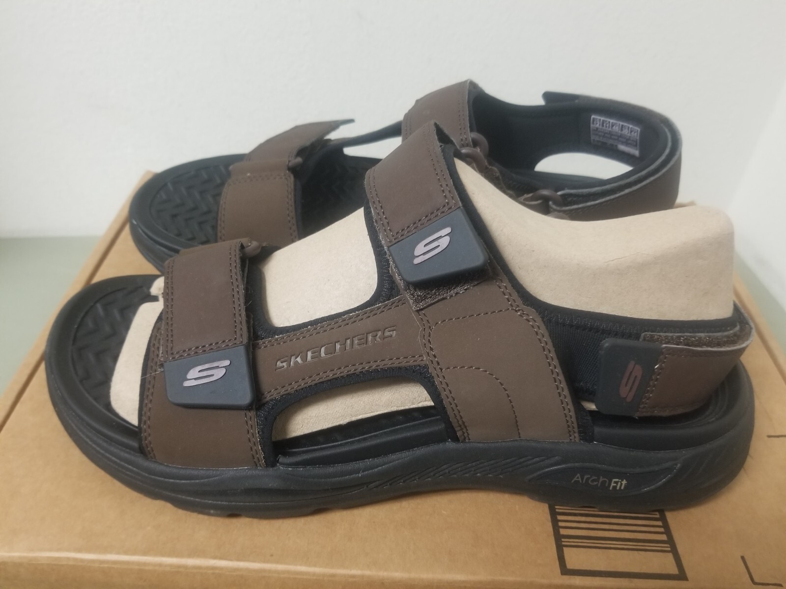 New Skechers Mens Kontra Arch Fit Sandals. 204349 | eBay