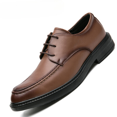 Genuine Leather Men's Casual Shoes Outdoor Business Oxfords Lace-up Flats Shoes | eBay Genuine Leather Men's Casual Shoes Outdoor Business Oxfords Lace-up Flats Shoes | eBay