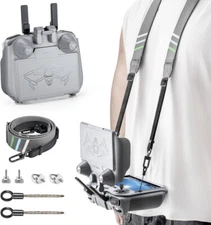 Sun Hood Cover + Lanyard Kit for DJI RC 2 Controller Sunshade Screen Protector