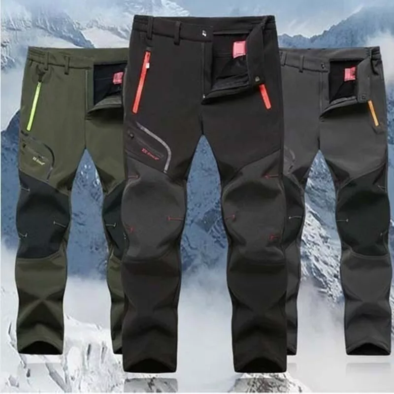 Buy Men's Warm Water Repellent Hiking Trousers SH100 Online | Decathlon