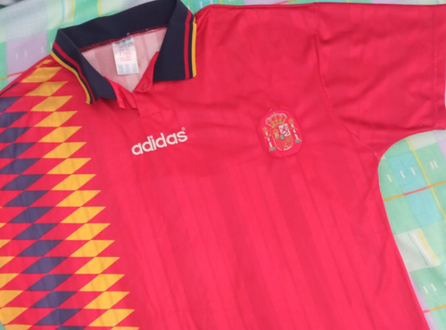 Camiseta Maglia Trikot Shirt ESPAÑA Spain Adidas Size L Year 1994 Vintage - Imagen 5 de 7