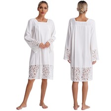 Women Swing Lace Bodycon Neckline Dress Priest Vestment Valentines Day Costume