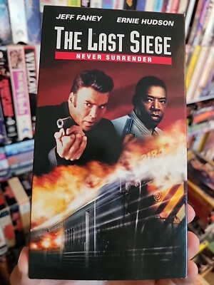 The Last Siege Never Surrender 2001 VHS Rare Hard To Find