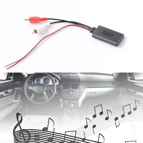Universal Bluetooth AUX Receiver Module 2 RCA Cable Radio Adapter Stereo W4 E6S6