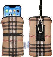 Neoprene Shockproof Phone Zipper Sleeve Holster Multifunctional Pouch by Tainada