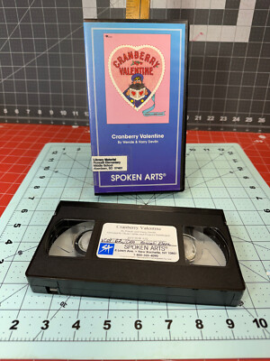 Cranberry Valentine VHS  Spoken Arts Rare 1987 Wende & Harry Devlin