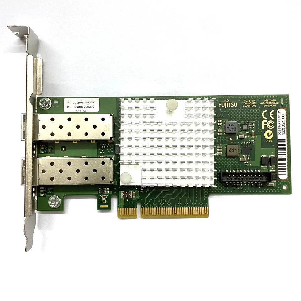 Full Height Bracket for Fujitsu D2755-A11 GS3 82599E UFT-0090 SFP+ Ethernet NIC - Image 4 of 4