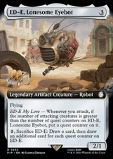 ED-E, Lonesome Eyebot Extended Art Foil - PIP 0432 - NM - MTG Magic