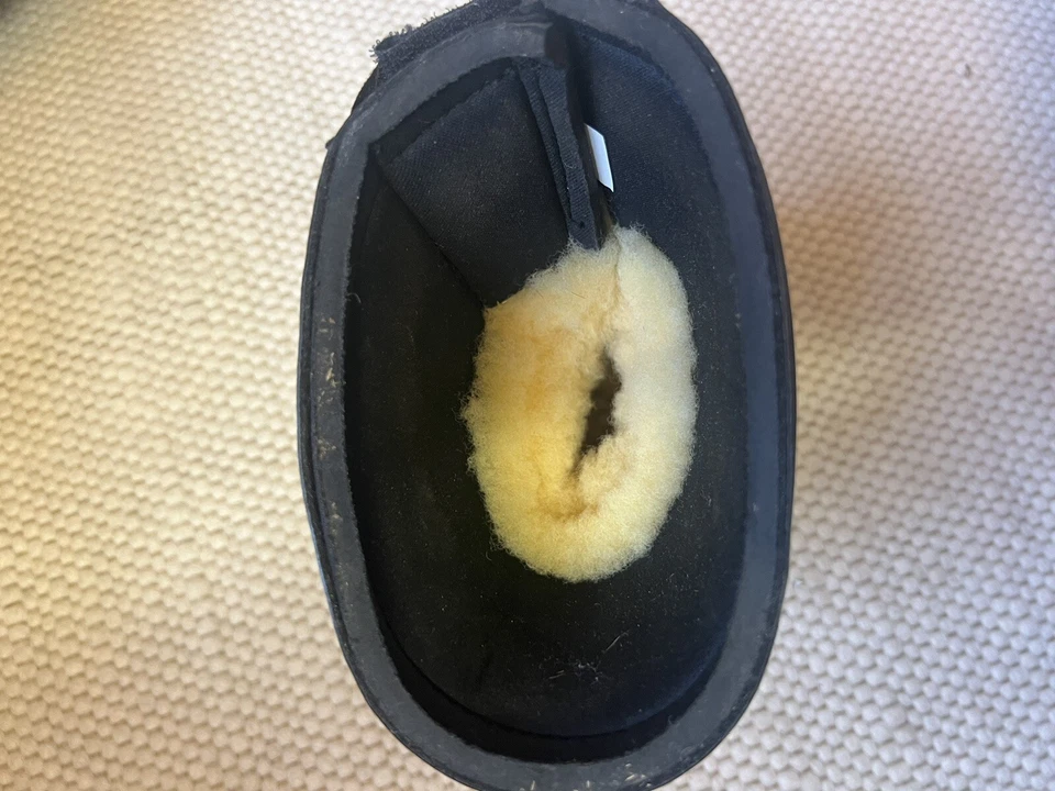 Eskadron Hufglocken mit fell Schwarz - Bild 3 von 3