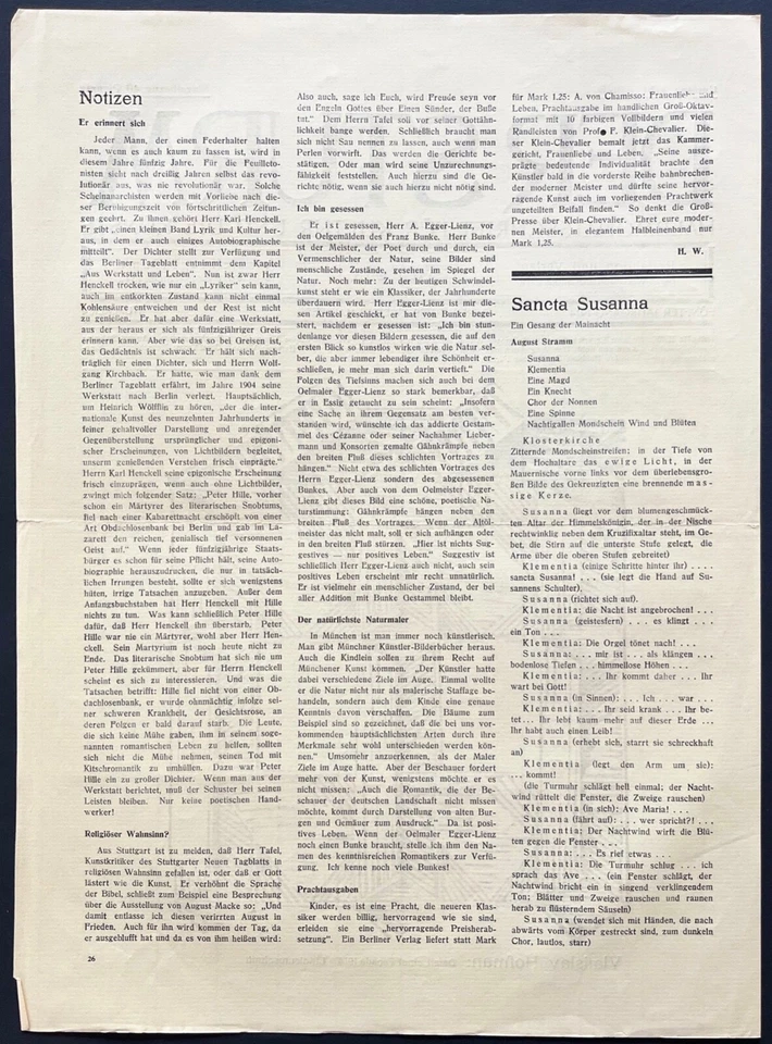 Vlatislav Hofman Original Linoleumschnitt von 1914 Architektur- Kubismus - Sturm - Bild 4 von 4