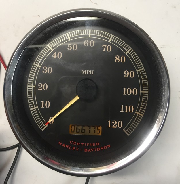 HARLEY SOFTAIL DYNA 5" SPEEDOMETER FLST FXST FXD 6703399A SPEEDO GUAGE
