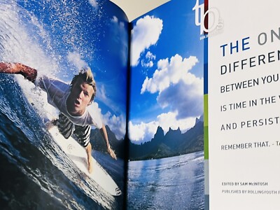 Taj Burrow's Book of Hot Surfing 2003 Edited By Sam McIntosh Aust